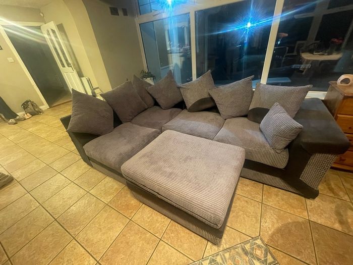 L shaped couch