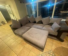 L shaped couch