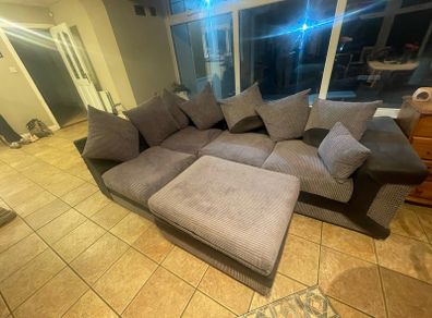 L shaped couch