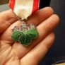 Japanese Order of The Rising Sun.Est 1875.Silver and enamel.In case of issue. Image 4