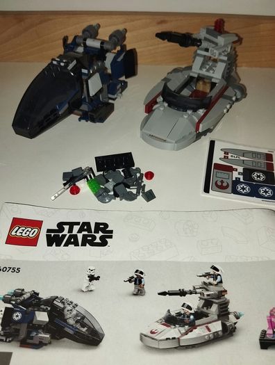 LEGO Star Wars 75214 + 40755 Lot 45e