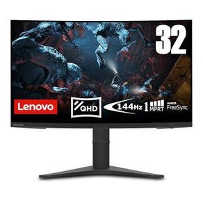 Lenovo G32qc-10 31.5-inch QHD Curved Gaming Monitor, 1440p, AMD FreeSync Premium,