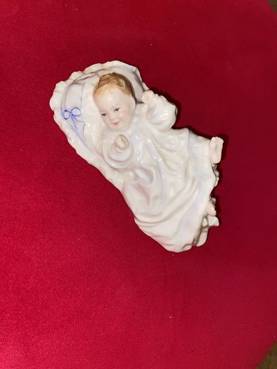 Baby Royal Doulton New Baby Porcelain Hand painted