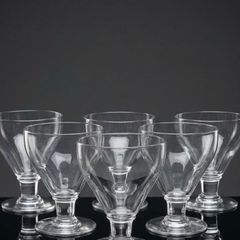Antique georgian  rummers x6