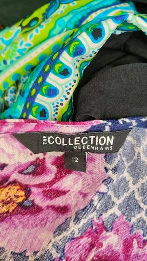 The collection Debenhams navy floral summer dress size 12 Postage included
