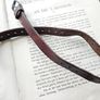 Vintage Swiss Army Military Issued Utility Leather Belt 1950s Image 3