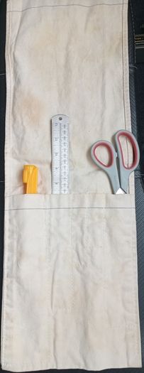 Canvas 9 Slot Knife Roll