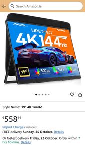 Portable monitor Apex 19