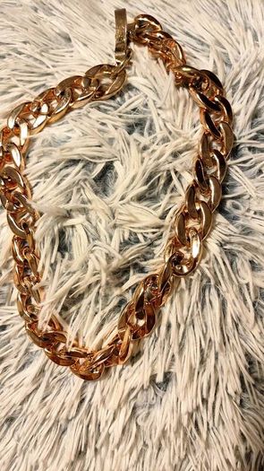 Statement Shine Gold Chain Necklace