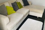 4 seater Lounger Sofa and Footstool