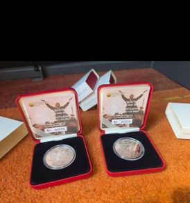 80X Central Bank 1913 Lockout sterling silver 925 28.28 grams 1 standard oz coins - Jim Larkin - Bargain of a lifetime