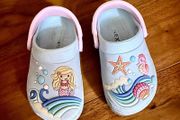 NEXT Sea Mermaid girl sandals/clogs (UK 7/EU 24)