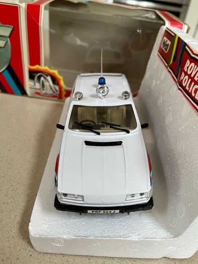 Rover 3500 Police 1/25 Polistil Rare Year 1980