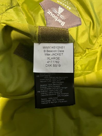Barbour Beacon Dale Jacket/Coat
