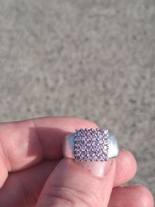 Solvar Gem Set Sterling Silver Ring