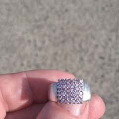 Solvar Gem Set Sterling Silver Ring