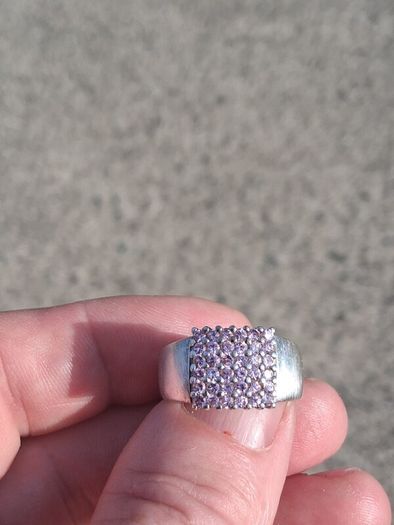 Solvar Gem Set Sterling Silver Ring