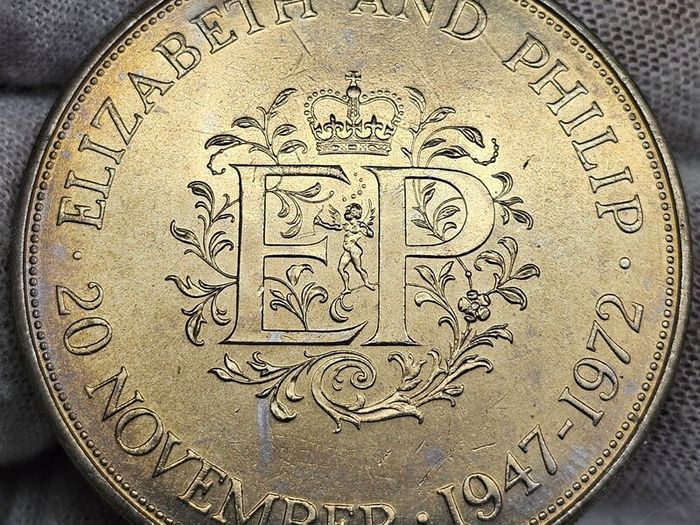 Great Britain 1972 Crown Stunning!