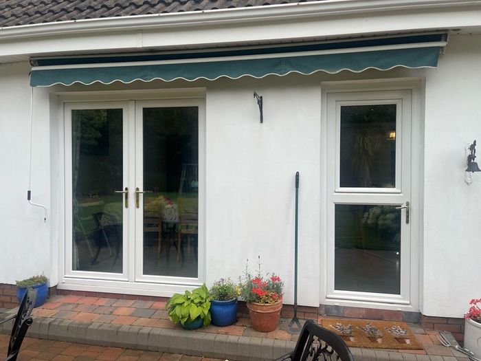 Front, back and french doors