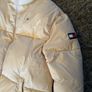 Tommy Hilfiger beige puffa jacket worn once! Like new! Age 16 Image 3