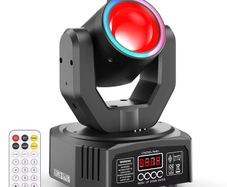 Mini 30W Spot Beam Moving Head Light LED 4IN1 RGBW Effect Strobe Stage Light DMX Sound Activated DJ Disco Bar Party Light