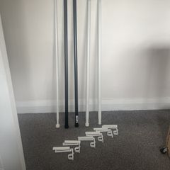 5 ikea curtain poles and brackets
