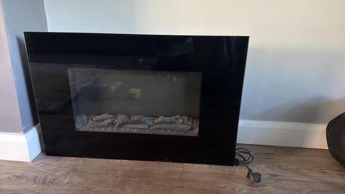 wall-mounted electric fireplace