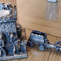 Old lighter, wagon in matches. German
