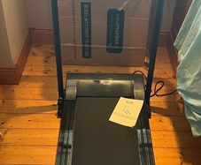 Power Track 500 Treadmill foldable