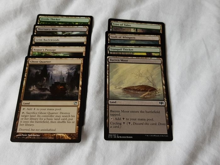 Magic The Gathering Commander Green Black Deathtouch Tribal deck