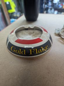 Gold Flake Ashtray
