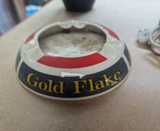 Gold Flake Ashtray