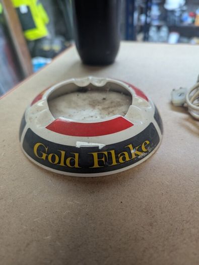 Gold Flake Ashtray