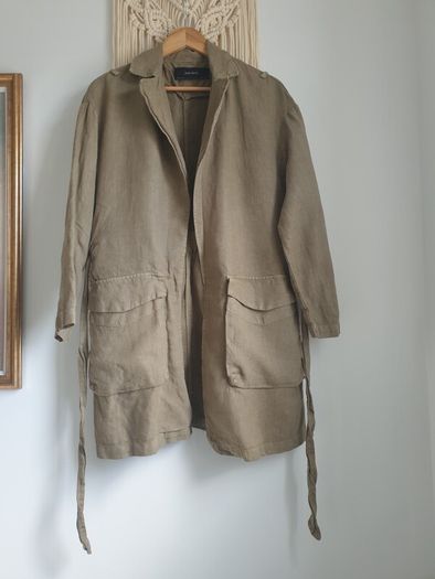 Zara Linen Jacket Size Medium