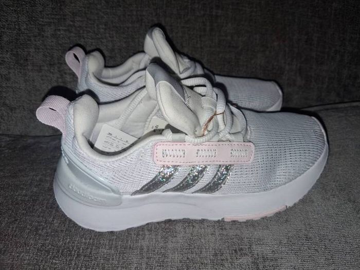 Brand New Adidas Girls Racer TR21 Trainers - Size - U.K.12K - RRP - 39.99 - Open To Offers!!