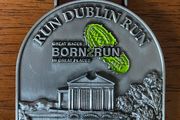Run Dublin Run Born 2 Run Finishers Medal