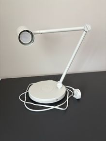 IKEA Nymane Work lamp with wireless charging, white