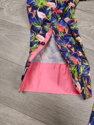 New Jimmy Fox Flamingo Patterned Shirt Mens XL/XXL