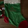 My First Christmas Stocking with teddy attached Image 3