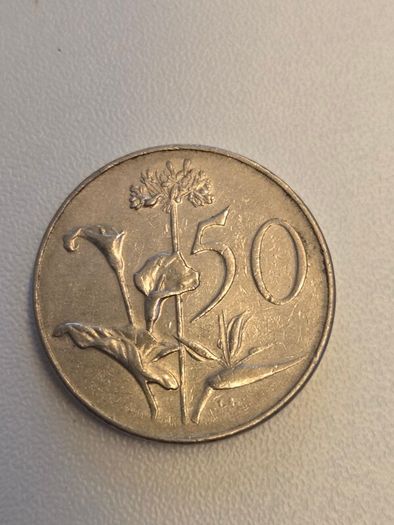 1966 South African 1 Rand 80% Silver
