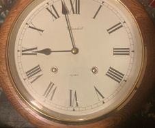 clock elder surround with brass free postage