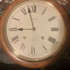 clock elder surround with brass free postage