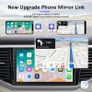 Apple Carplay Android Auto Double Din 9 Inch Touchscreen Bluetooth Car Stereo with Backup Camera FM Radio/USB/AUX-IN Support Mirror Link/SWC+ Microphone Image 4