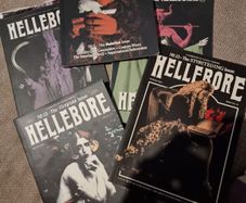 Hellebore occult and folklore zine issues 1, 2, 3, 12, 13