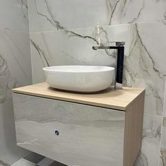 Cersanit Vanity Unit Lake Stone + Countertop Basin 80cm