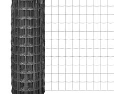 Euro Fence Steel 25x1.2 m Grey