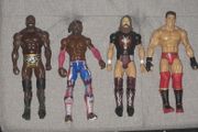 WWE Action Figures: Titus O'Neil, Kofi Kingston, Daniel Bryan, Ken Shamrock
