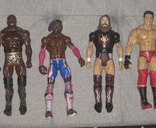 WWE Action Figures: Titus O'Neil, Kofi Kingston, Daniel Bryan, Ken Shamrock