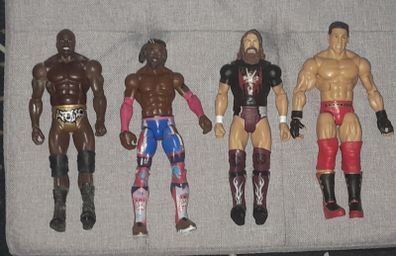 WWE Action Figures: Titus O'Neil, Kofi Kingston, Daniel Bryan, Ken Shamrock