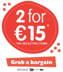 2 For 15 Euro